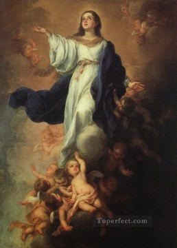  Esteban Obras - Asunción de la Virgen Barroco español Bartolomé Esteban Murillo